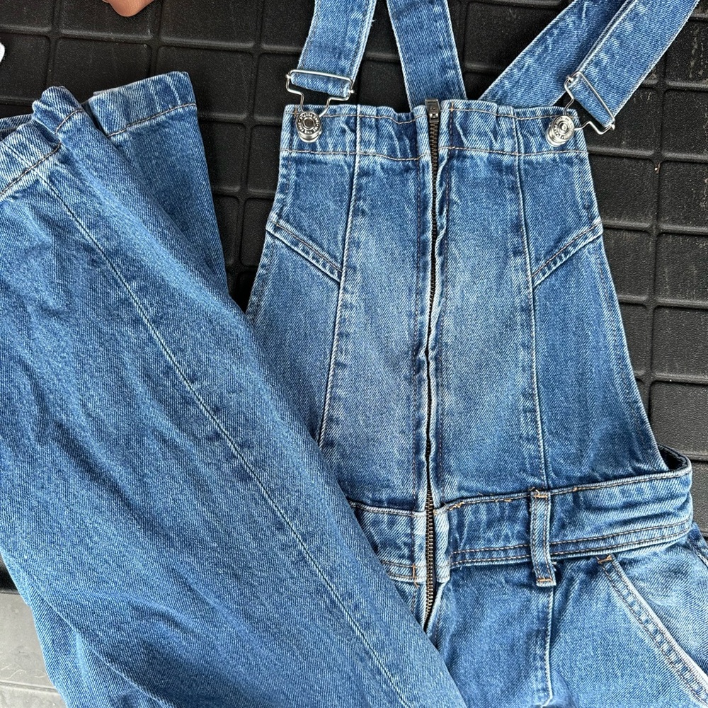 Free people bootcut overalls